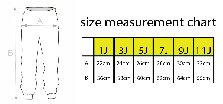 This size chart is currently not available! Please contact info@schwerelosigkite.de if you have any questions.